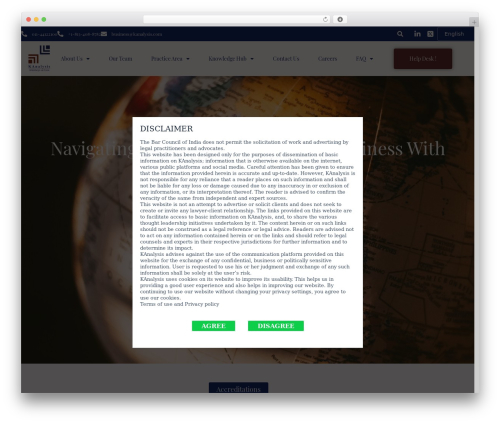 Disclaimer Popup (disclaimer-popup) free WordPress plugin - kanalysis.com