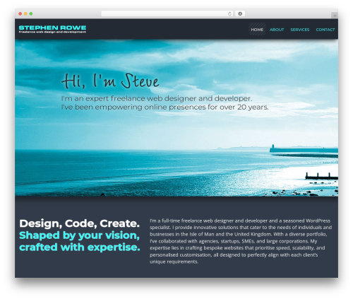 Default Theme WordPress ecommerce theme - rowe.im
