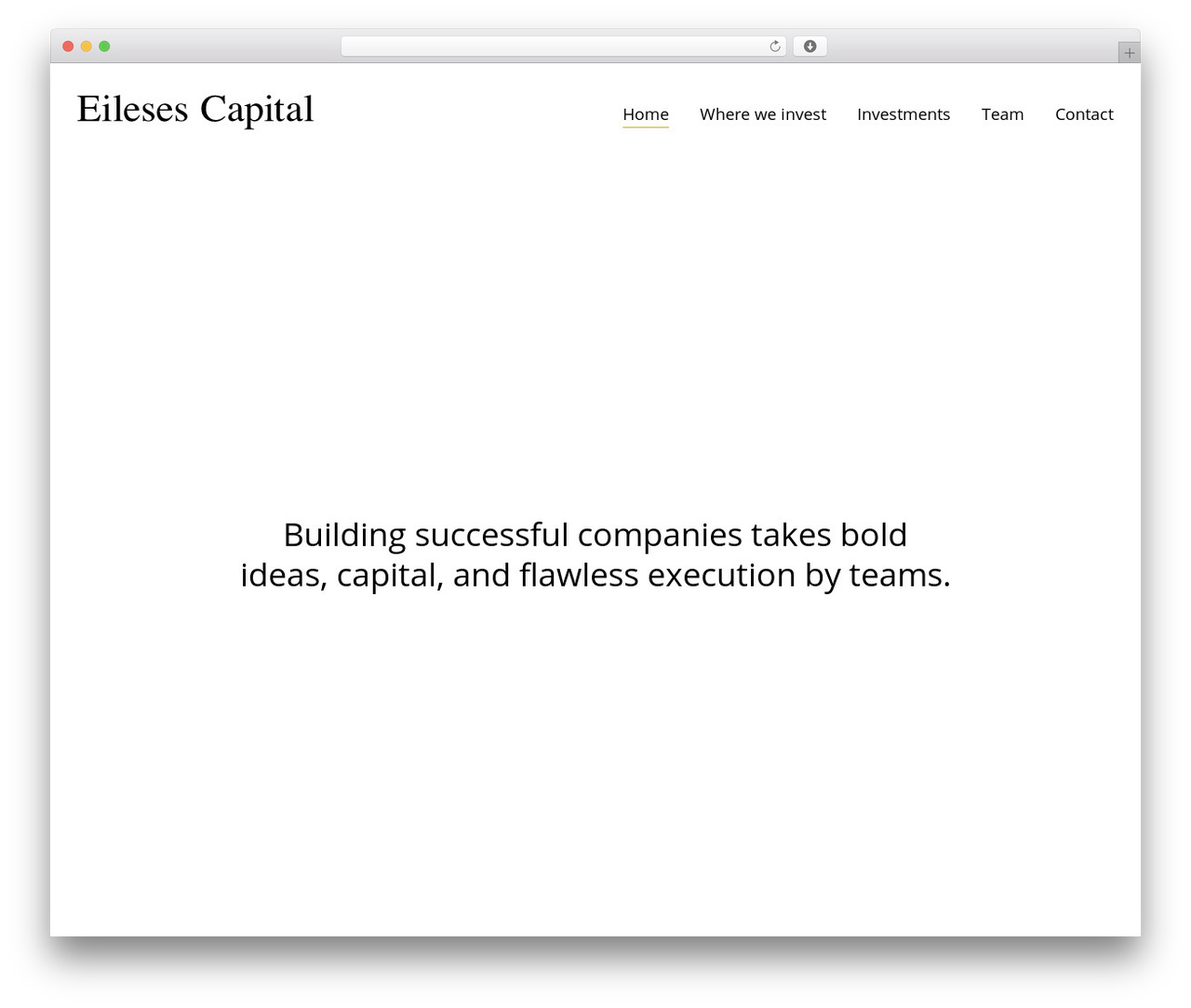 default WordPress theme - eileses.com