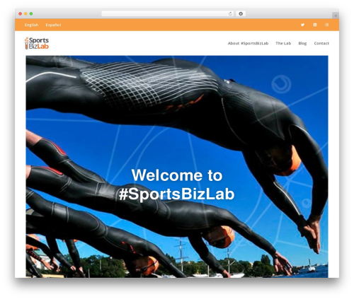 GeneratePress WordPress theme - sportsbizlab.com