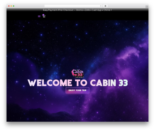 Merchant WordPress plugin - cabin33.shop
