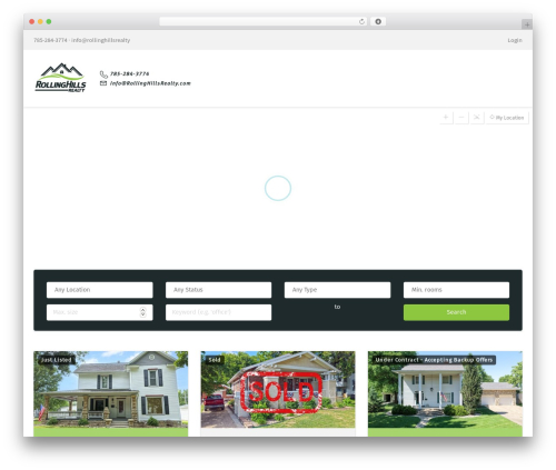 Realty WordPress theme - rollinghillsrealty.com