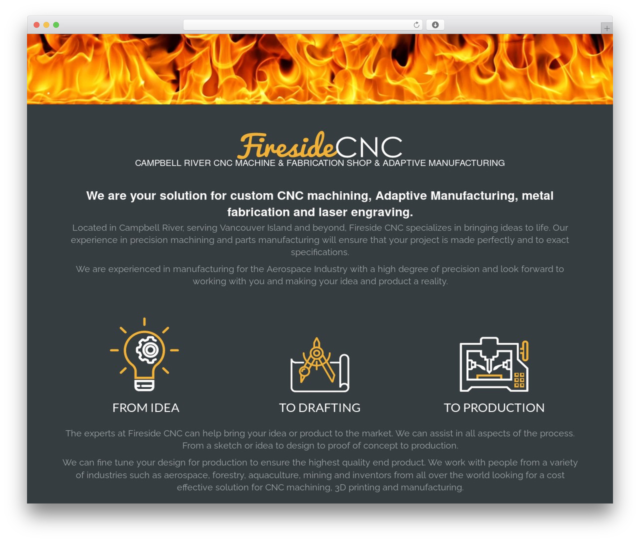 Theme WordPress Beaver Builder Theme - firesidecnc.com Theme WordPress Beaver Builder Theme - firesidecnc.com