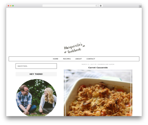Theme WordPress Fun WordPress Theme - margueritescookbook.com