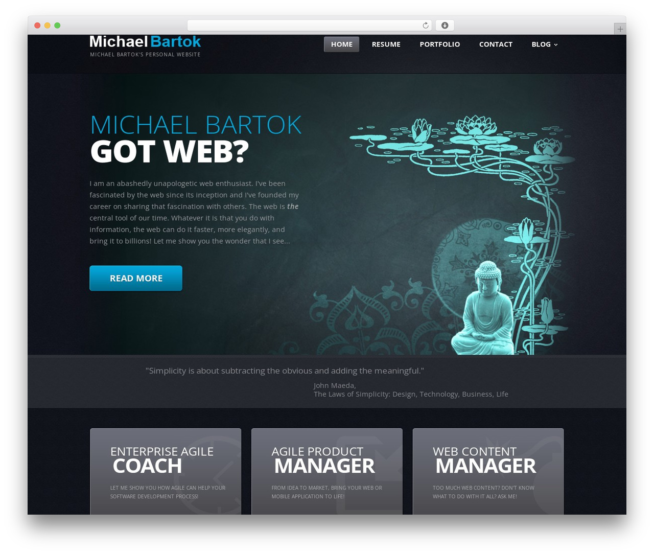theme1948 theme WordPress - michaelbartok.com