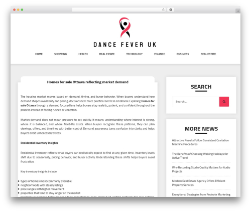 Web Wave WordPress theme - dancefeveruk.com Web Wave WordPress theme - dancefeveruk.com
