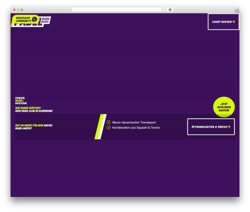 Greyd_tp_forms WordPress plugin - padel-ol.de