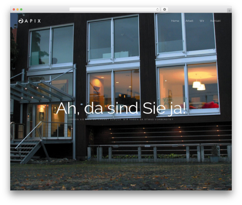 WordPress theme Oslo - apix.de