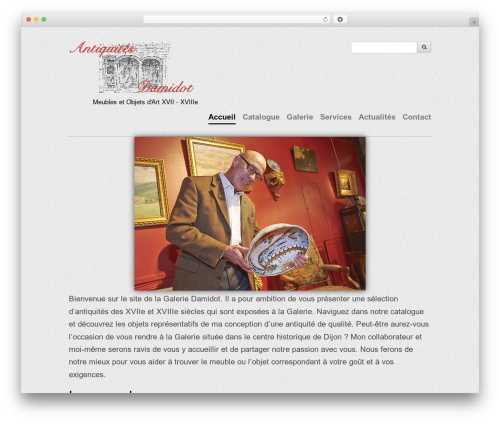 Workality Lite premium WordPress theme - galerie-damidot.fr