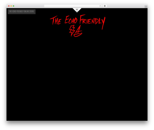 WP theme The Echo Friendly - theecho-friendly.com