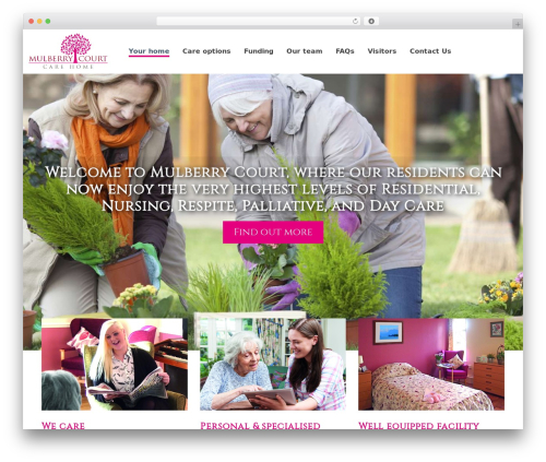 Showbiz WordPress plugin - mulberrycourtcarehome.com