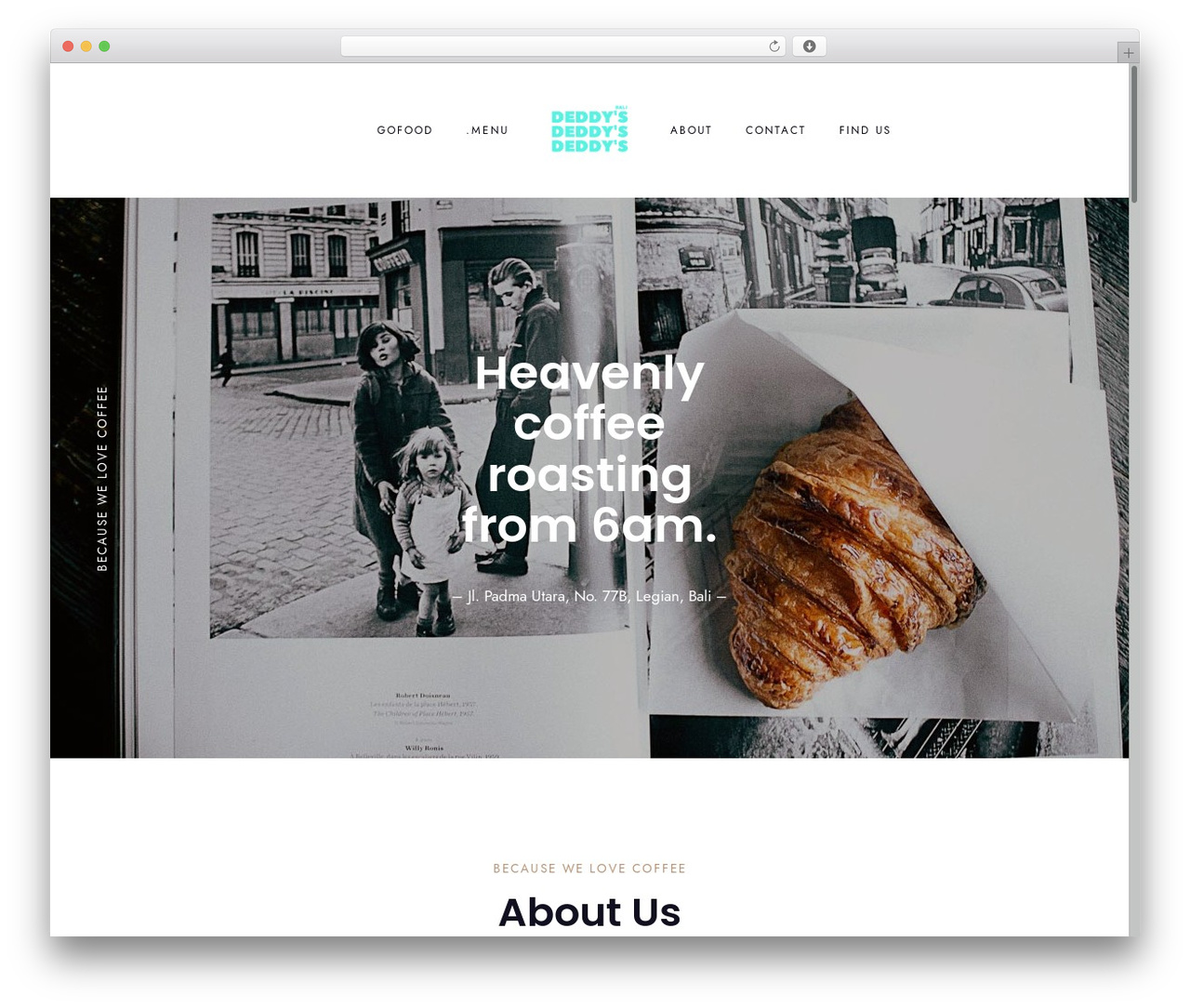 Theme WordPress Amaya - deddysbali.com