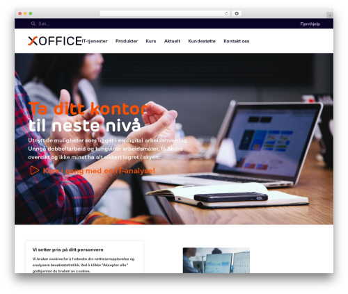 Hello Elementor WordPress theme - xoffice.no