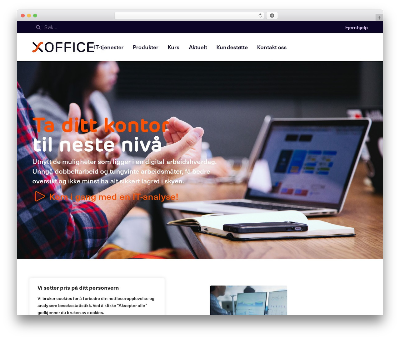 XOffice WordPress theme - xoffice.no