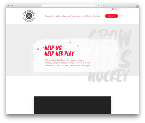 Impreza WordPress theme - grindstoneaward.com