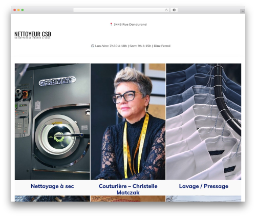 klear WP theme - nettoyeurcsd.com