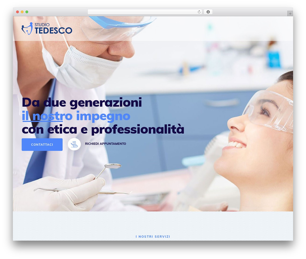 Theme WordPress Dentiq - studiodentisticotedesco.com Theme WordPress Dentiq - studiodentisticotedesco.com