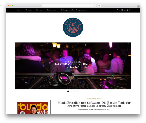 Writee free WordPress theme - betondisco.de Writee free WordPress theme - betondisco.de