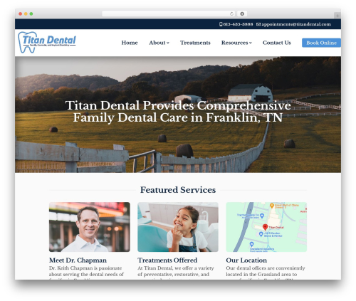 323 Design WordPress Theme WordPress theme - titandental.com