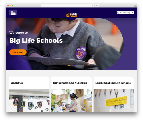 Carbonneutral WordPress plugin - biglifeschools.com