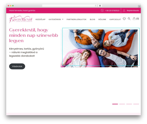 Extended gallery WordPress plugin - gyerektextil.hu