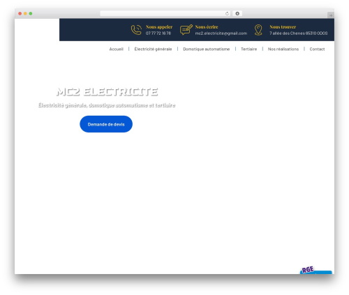 Jerico WordPress plugin - mc2-electricite.com