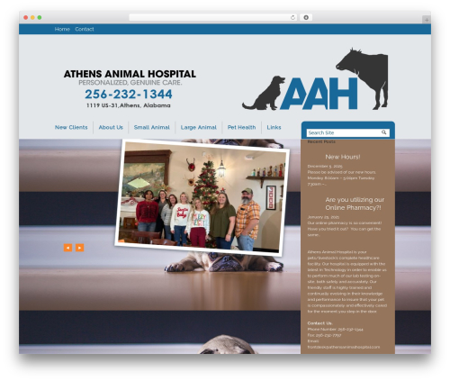 Lifelearn (Theme 8) WordPress theme - athensanimalhospital.com