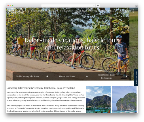 Theme WordPress dsmart - amazingbiketours.com