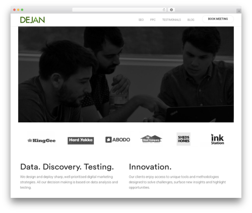 Webify WordPress shop theme - dejanmarketing.com
