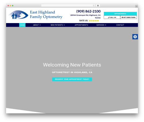 WordPress theme Parent Theme - highlandfamilyoptometry.com