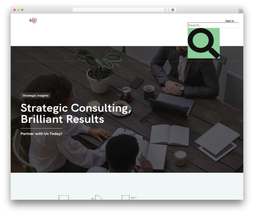 WordPress theme Binox - theconsultingbrains.com
