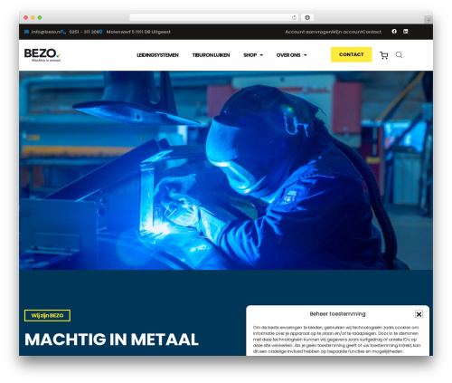 arkdesign WordPress theme - bezo.nl