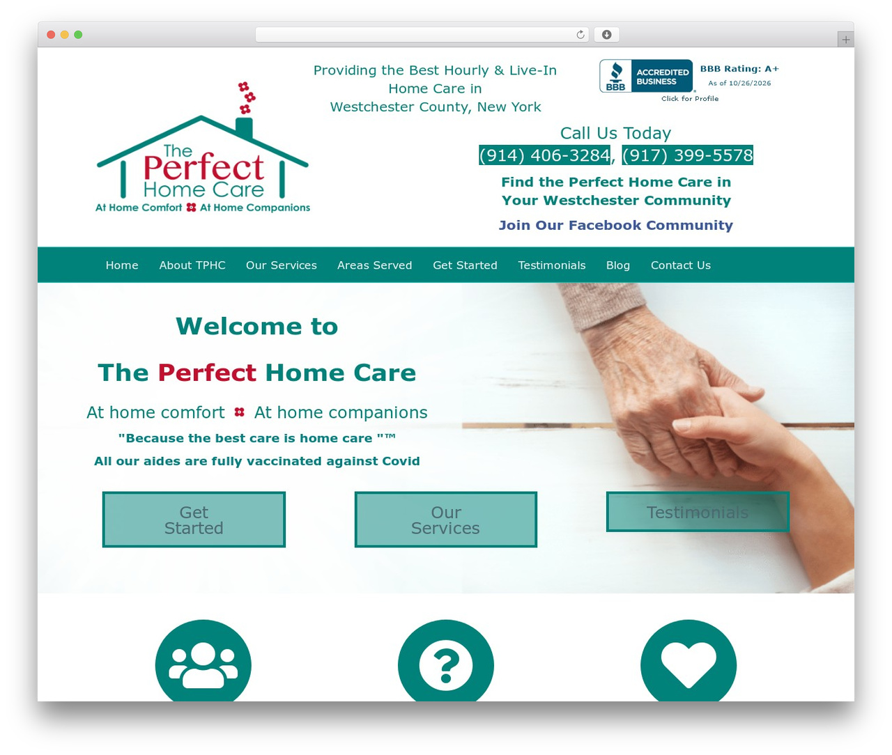 Beaver Builder Theme theme WordPress - theperfecthomecare.com