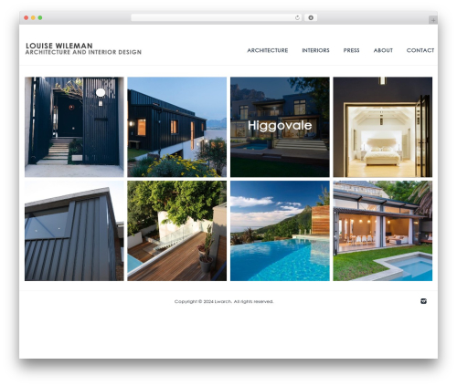 DP Evolve WordPress theme - lwarch.co.za