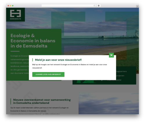 E&E eemsdelta WordPress theme - eeneinbalans.nl