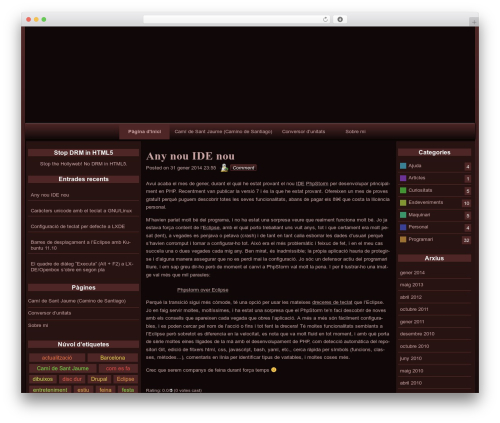 raindrops WordPress theme - jau.cat raindrops WordPress theme - jau.cat