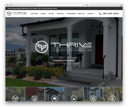 Reach Local garden WordPress theme - thrivescapes.net