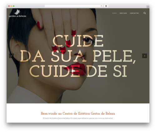 Theme WordPress Gestos de Beleza - gestosdebeleza.com