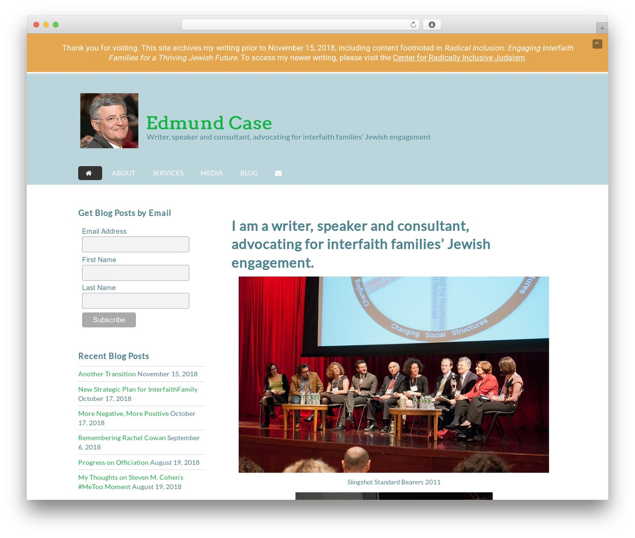 Themify Basic premium WordPress theme - edmundcase.com