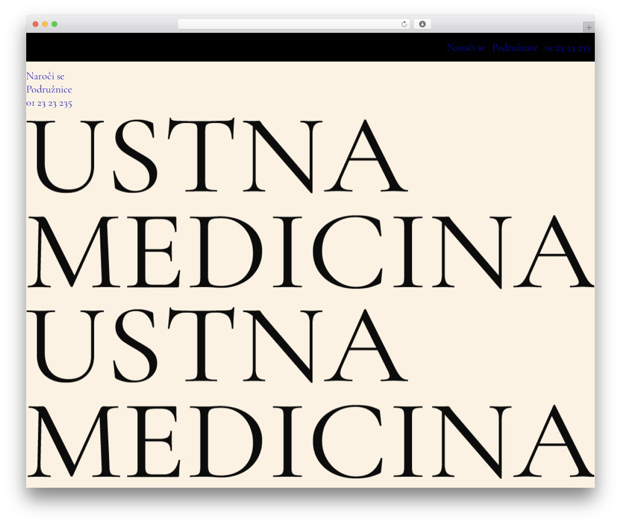 WordPress theme Uncode - ustna-medicina.com