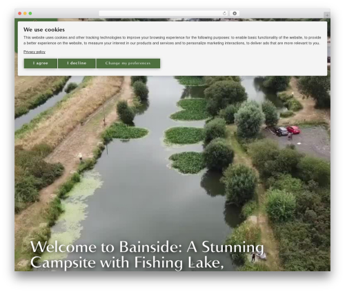 WordPress theme Client Design - bainside.co.uk