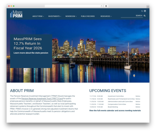WordPress theme WP Bootstrap Starter - mapension.com