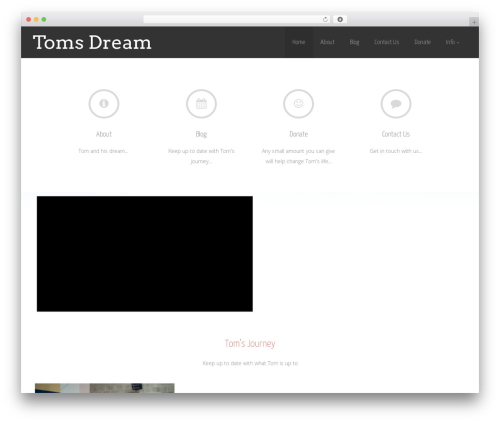 Asteria Lite WordPress theme - tomsdream.co.uk