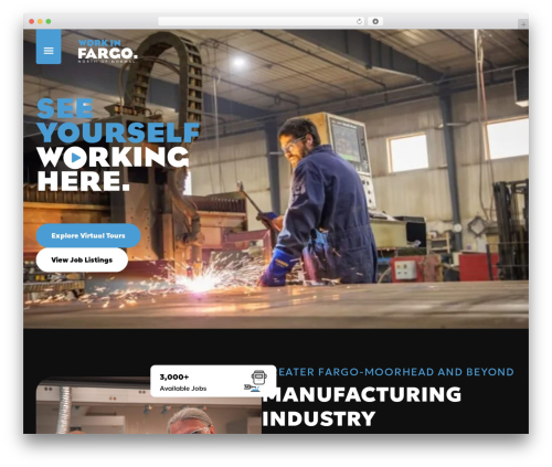 Astra WordPress theme - workinfargo.com