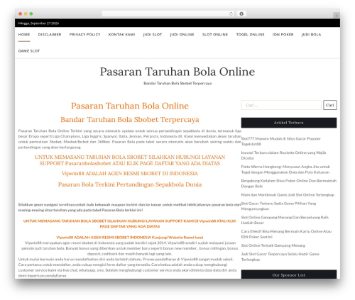 Blogty WordPress theme - pasaranbolasbobet.com Blogty WordPress theme - pasaranbolasbobet.com