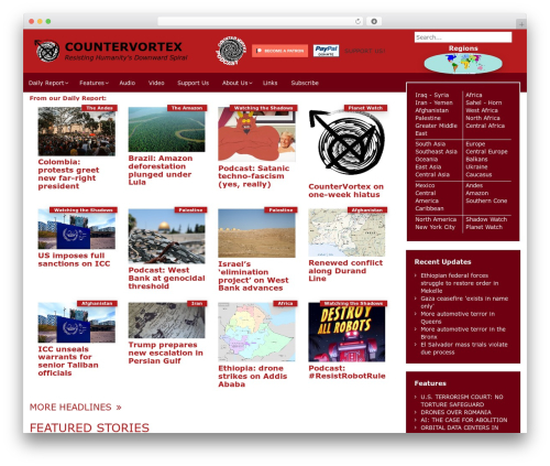 CounterVortex WordPress theme - countervortex.org CounterVortex WordPress theme - countervortex.org