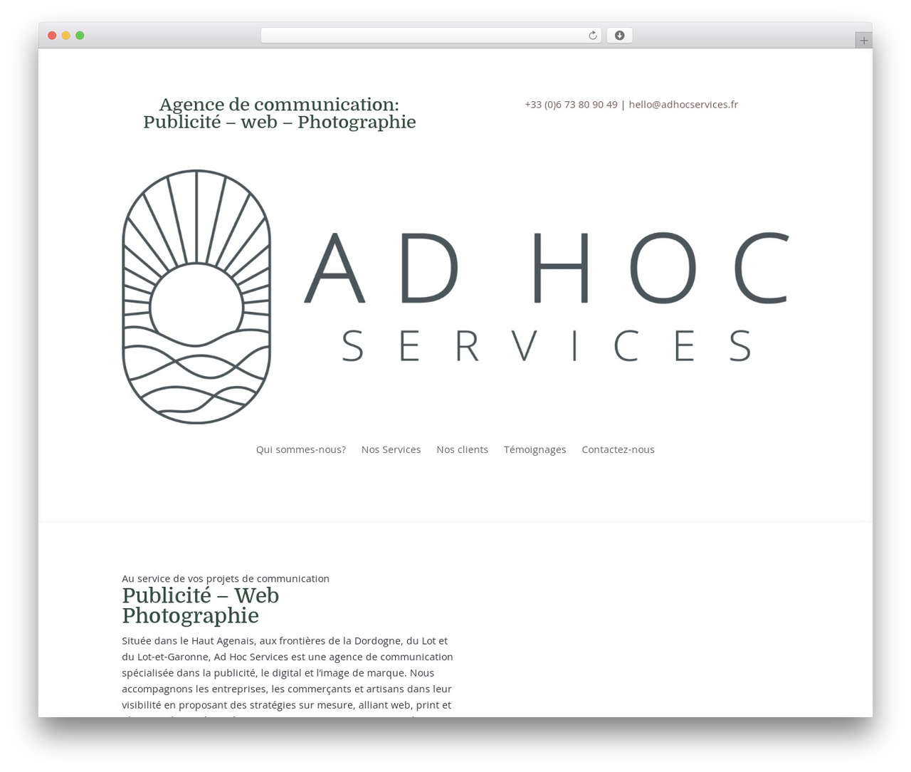 Divi WordPress theme - adhocservices.fr Divi WordPress theme - adhocservices.fr