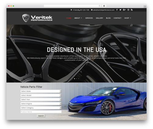 Woo vehicle parts finder WordPress plugin - veritekperformance.com