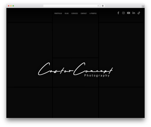 Flatbase WP theme - castorconcept.com