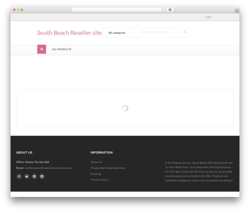 Gon theme WordPress - southbeachreseller.com